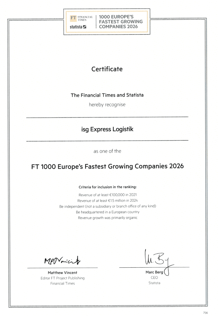 FT 1000 Europe's Fastest Growing Companies 2026